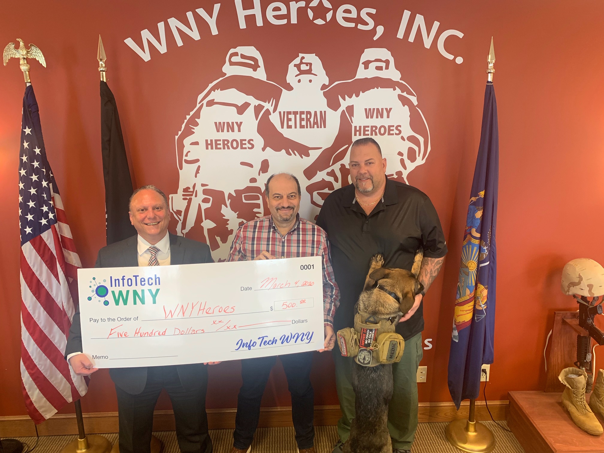 InfoTech WNY supports WNY Heroes Image